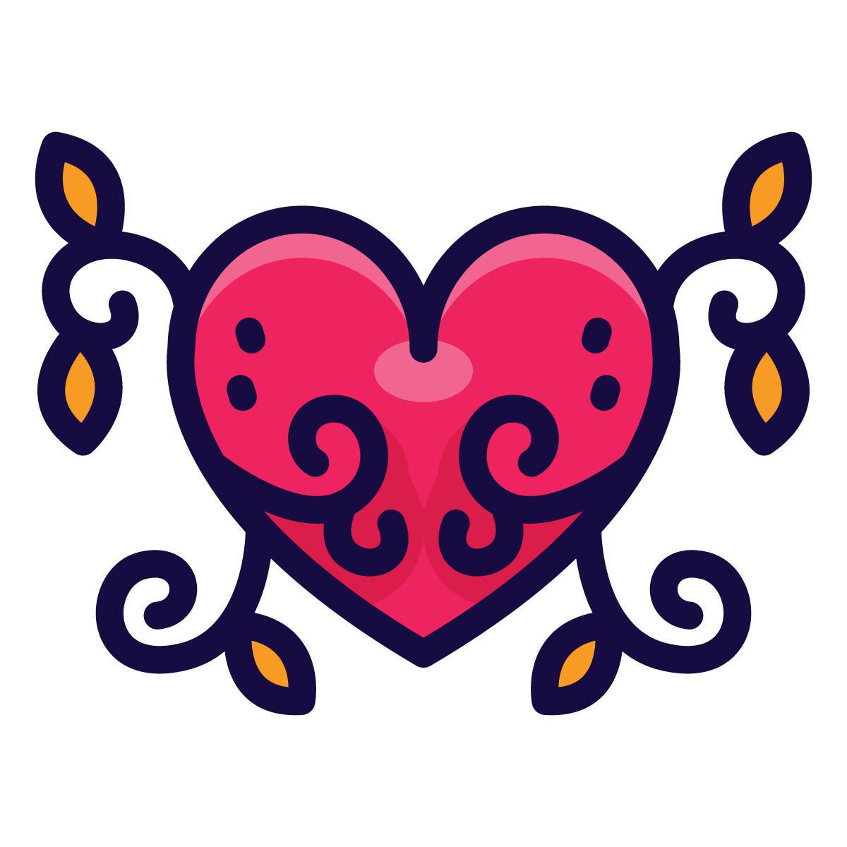 valentine's day Colorful Heart Love Icon png