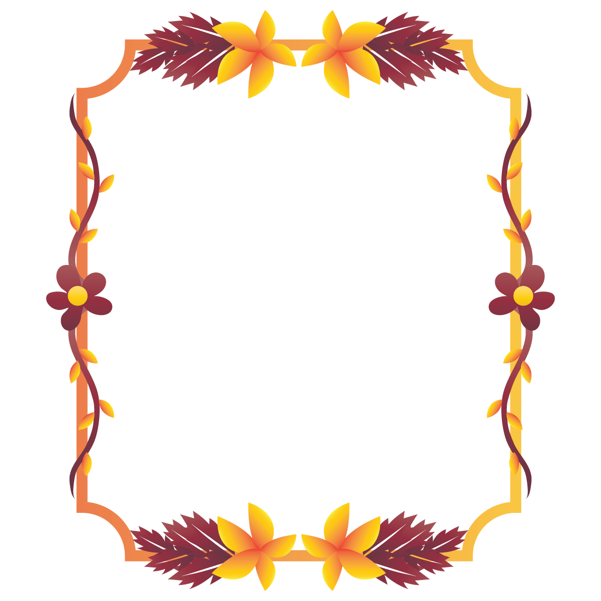 Flowers and Floral Frames png