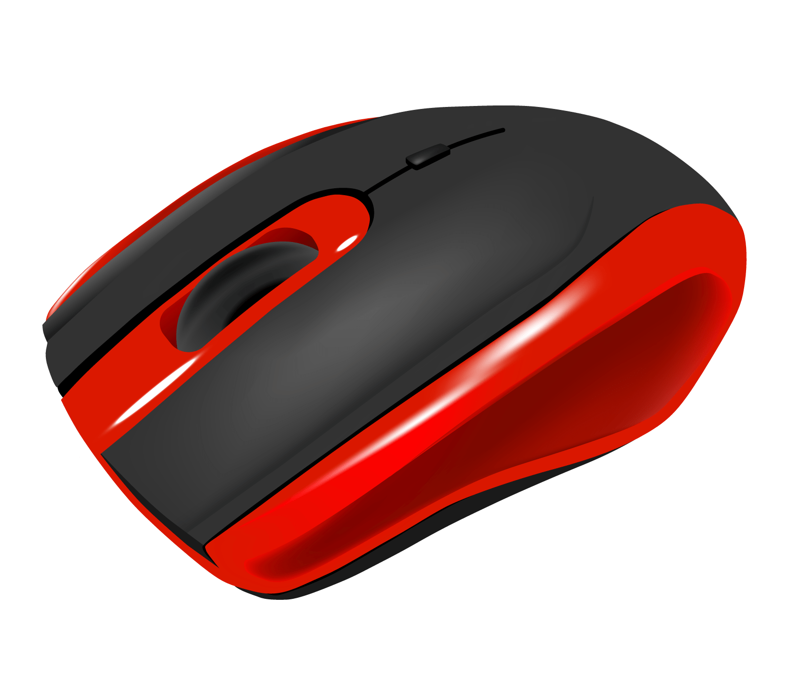 Red-and-black-wireless-mouse-png-transparent