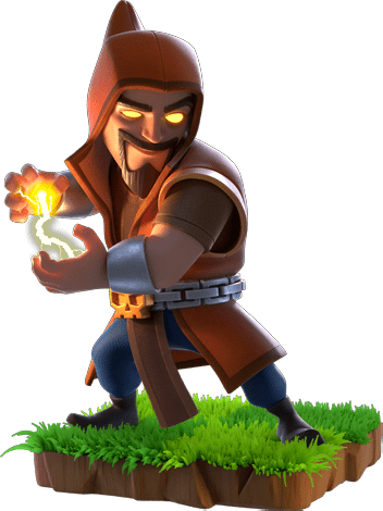 Clash of Clans Super Wizard png Free Hd Download